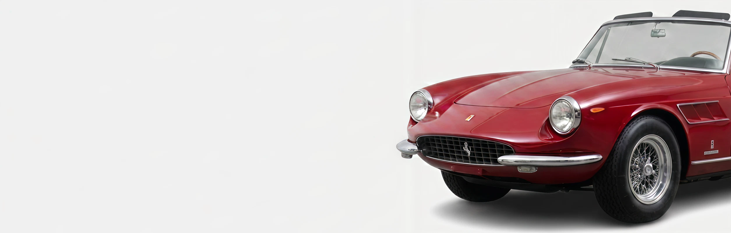 Vintage Red Sports Car